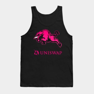 Uniswap UNI coin Crypto coin Crytopcurrency Tank Top